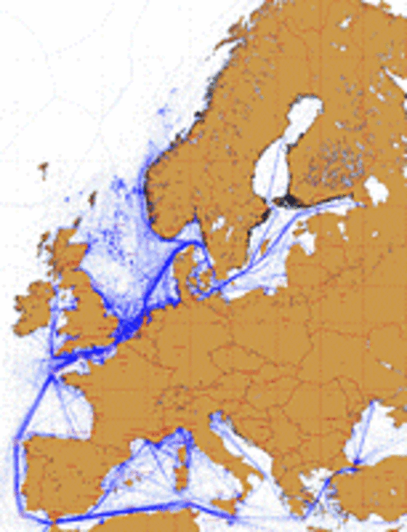 Eiropas Kosmosa aģentūra izstrādā Eiropas kuģošanas ceļu karti