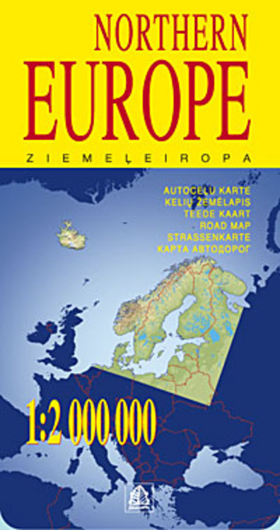 Ceturtais izdevums Ziemeļeiropas ceļu kartei