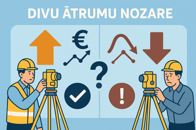 Mērniecības nozare kļūst produktīvāka un “baltāka”, bet kontrasti starp uzņēmumiem pieaug